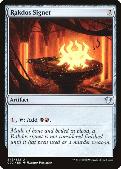 Rakdos Signet C20-249 Commander 2020 Magic card