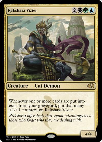 Rakshasa Vizier PRM-54516 Magic Online Promos Magic card
