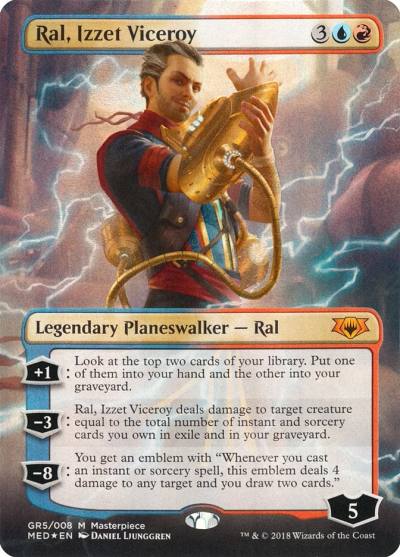 Ral, Izzet Viceroy MED-GR5 Mythic Edition Magic card