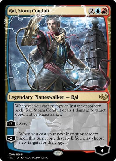 Ral, Storm Conduit PRM-72231 Magic Online Promos Magic card