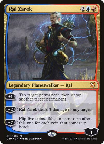 Ral Zarek C19-198 Commander 2019 Magic card