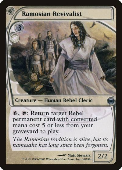 Ramosian Revivalist 30 Future Sight Magic card