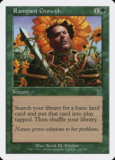 Rampant Growth 7ED-262 Seventh Edition Magic card