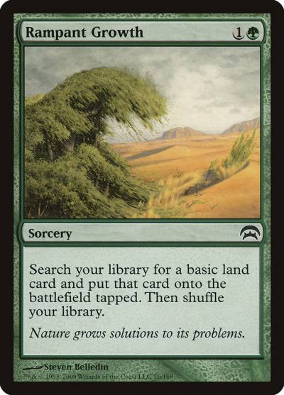 Rampant Growth HOP-76 Planechase Magic card