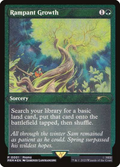 Rampant Growth PW23-9 Wizards Play Network 2023 Magic card
