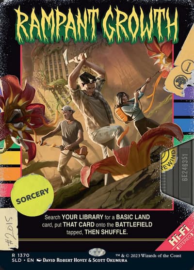 Rampant Growth SLD-1370 Secret Lair Drop Magic card
