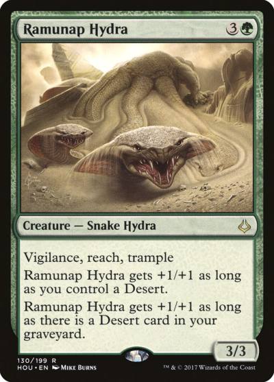Ramunap Hydra HOU-130 Hour of Devastation Magic card