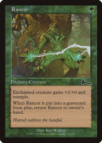 Rancor ULG-110 Urza's Legacy Magic card