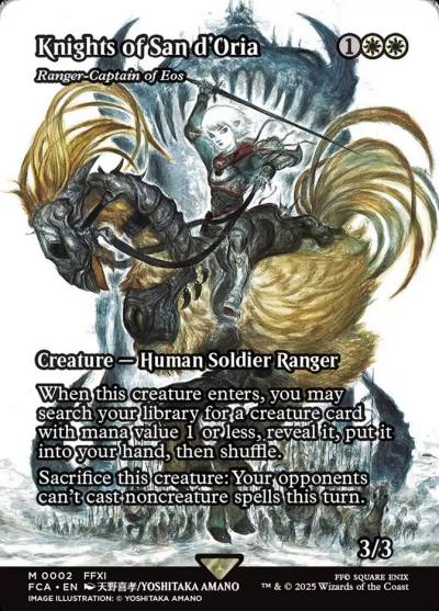 Ranger-Captain of Eos FCA-2 Final Fantasy: Through the Ages Magic card