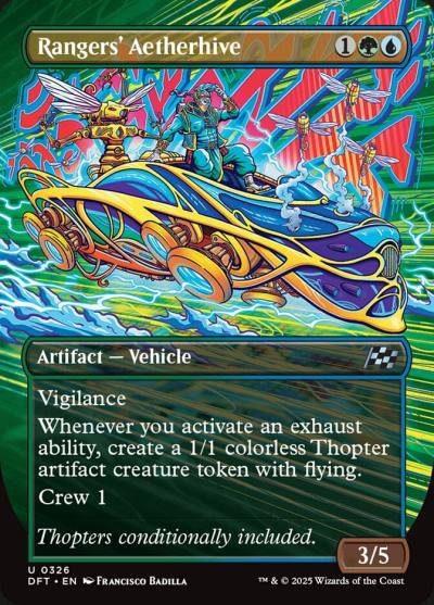 Rangers' Aetherhive DFT-326 Aetherdrift Magic card