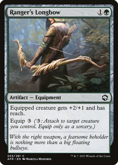 Ranger's Longbow AFR-203 Adventures in the Forgotten Realms Magic card
