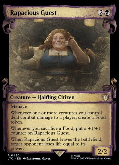 Rapacious Guest LTC-430 Tales of Middle-earth Commander Magic card