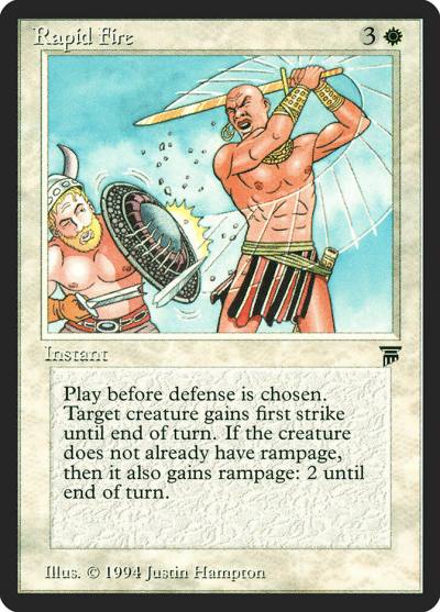 Rapid Fire LEG-32 Legends Magic card