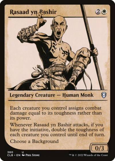 Rasaad yn Bashir CLB-380 Commander Legends: Battle for Baldur's Gate Magic card