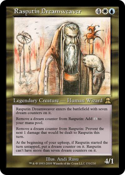 Rasputin Dreamweaver ME3-170 Masters Edition III Magic card