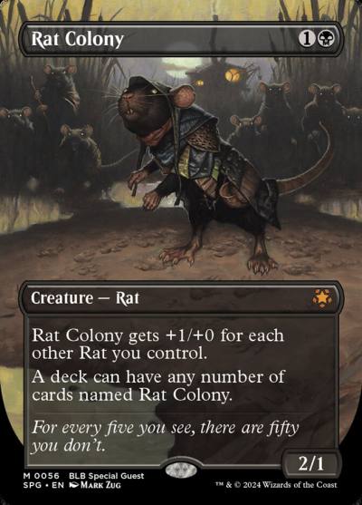 Rat Colony SPG-56 Special Guests Magic card