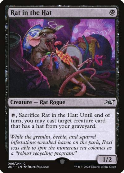 Rat in the Hat UNF-86 Unfinity Magic card