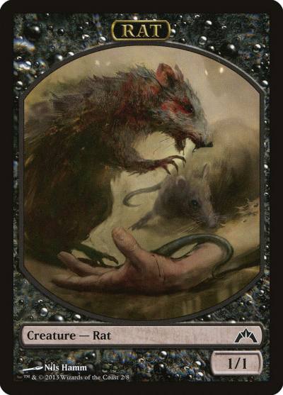 Rat TGTC-2 Gatecrash Tokens Magic card
