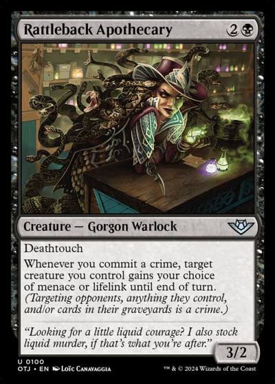 Rattleback Apothecary OTJ-100 Outlaws of Thunder Junction Magic card