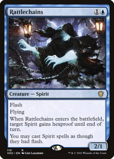 Rattlechains VOC-110 Crimson Vow Commander Magic card