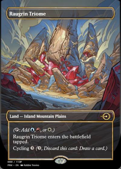Raugrin Triome PRM-80943 Magic Online Promos Magic card