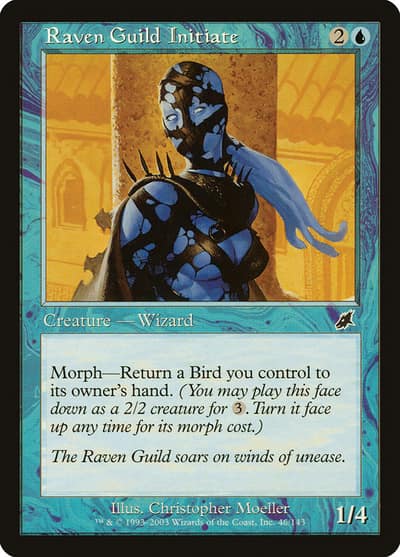 Raven Guild Initiate 46 Scourge Magic card