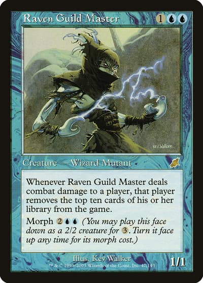 Raven Guild Master 47 Scourge Magic card