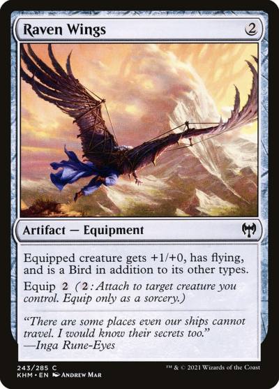 Raven Wings KHM-243 Kaldheim Magic card