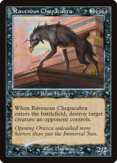 Ravenous Chupacabra PW23-10 Wizards Play Network 2023 Magic card