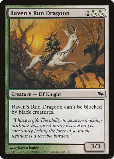 Raven's Run Dragoon 235 Shadowmoor Magic card