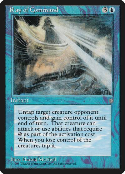 Ray of Command ICE-92 Ice Age Magic card