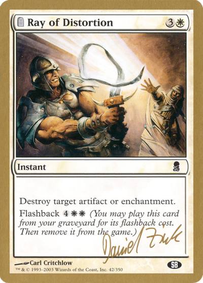 Ray of Distortion WC03-DZ42SB World Championship Decks 2003 Magic card