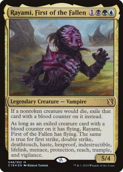 Rayami, First of the Fallen C19-48 Commander 2019 Magic card