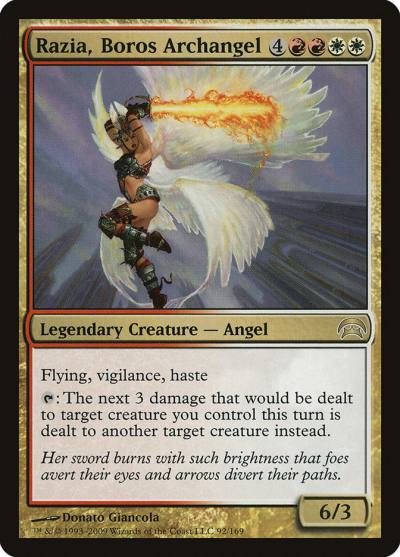 Razia, Boros Archangel HOP-92 Planechase Magic card