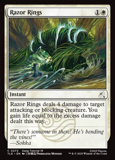 Razor Rings TLE-272 Avatar: The Last Airbender Eternal Magic card