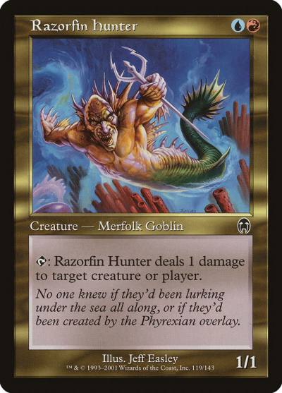 Razorfin Hunter APC-119 Apocalypse Magic card