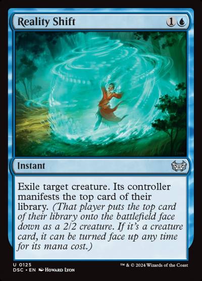 Reality Shift DSC-125 Duskmourn: House of Horror Commander Magic card
