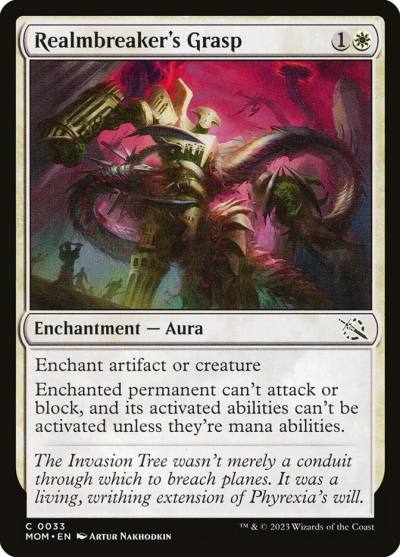 Realmbreaker's Grasp MOM-33 March of the Machine Magic card