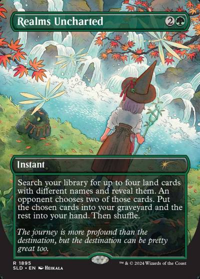 Realms Uncharted SLD-1895 Secret Lair Drop Magic card