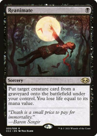Reanimate CC2-5 Commander Collection: Black Magic card