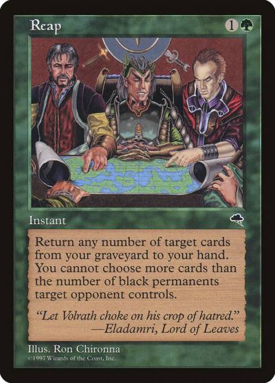 Reap TMP-247 Tempest Magic card