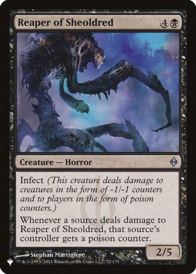 Reaper of Sheoldred PLST-NPH-72 The List Magic card
