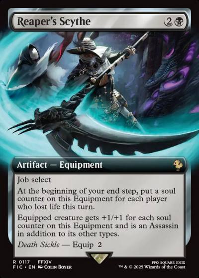 Reaper's Scythe FIC-117 Final Fantasy Commander Magic card