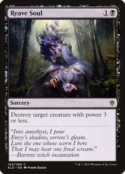 Reave Soul ELD-103 Throne of Eldraine Magic card