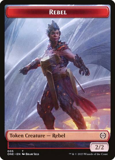 Rebel TONE-5 Phyrexia: All Will Be One Tokens Magic card