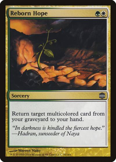 Reborn Hope ARB-76 Alara Reborn Magic card