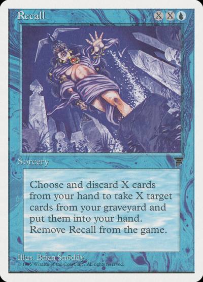 Recall CHR-24 Chronicles Magic card
