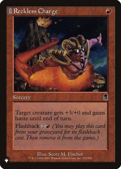 Reckless Charge PLST-ODY-215 The List Magic card
