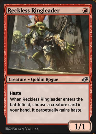 Reckless Ringleader 21 Jumpstart: Historic Horizons Magic card
