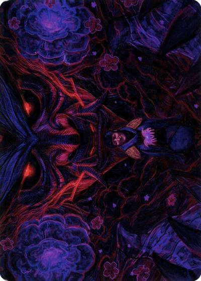 Reckoner Shakedown // Reckoner Shakedown ANEO-18 Neon Dynasty Art Series Magic card